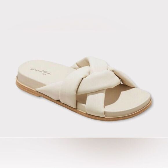 NWT Universal Thread Cosette Padded Crisscross Comfort Sandals Womens - Picture 1 of 8